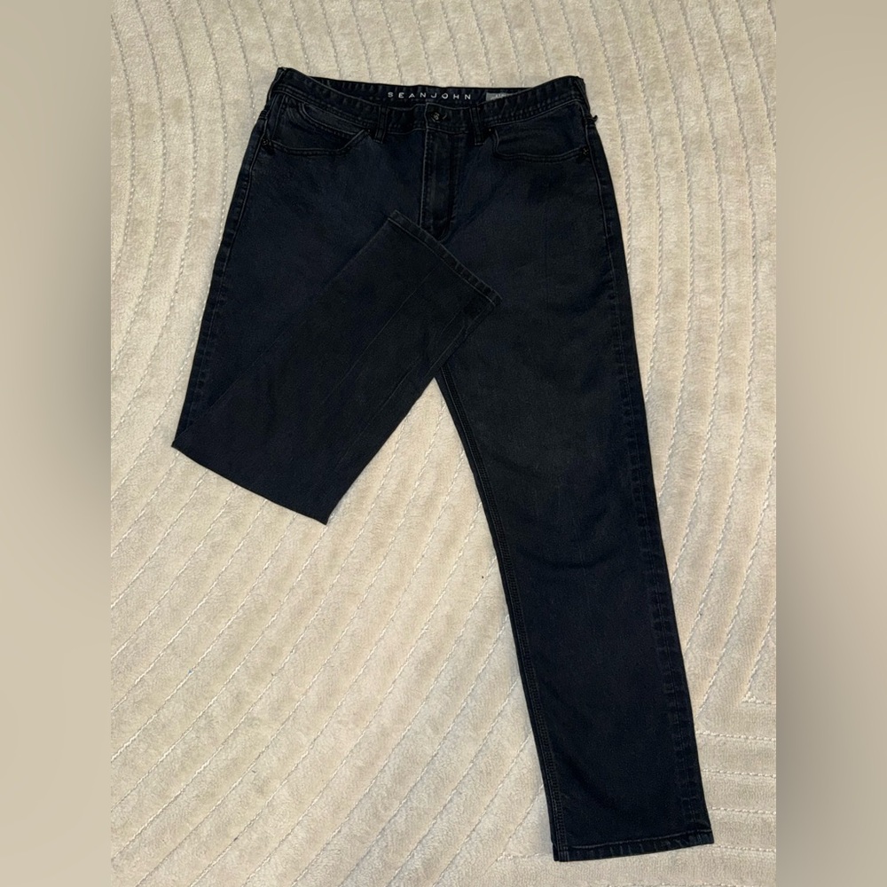 Sean John Men's Dark Denim Jeans
